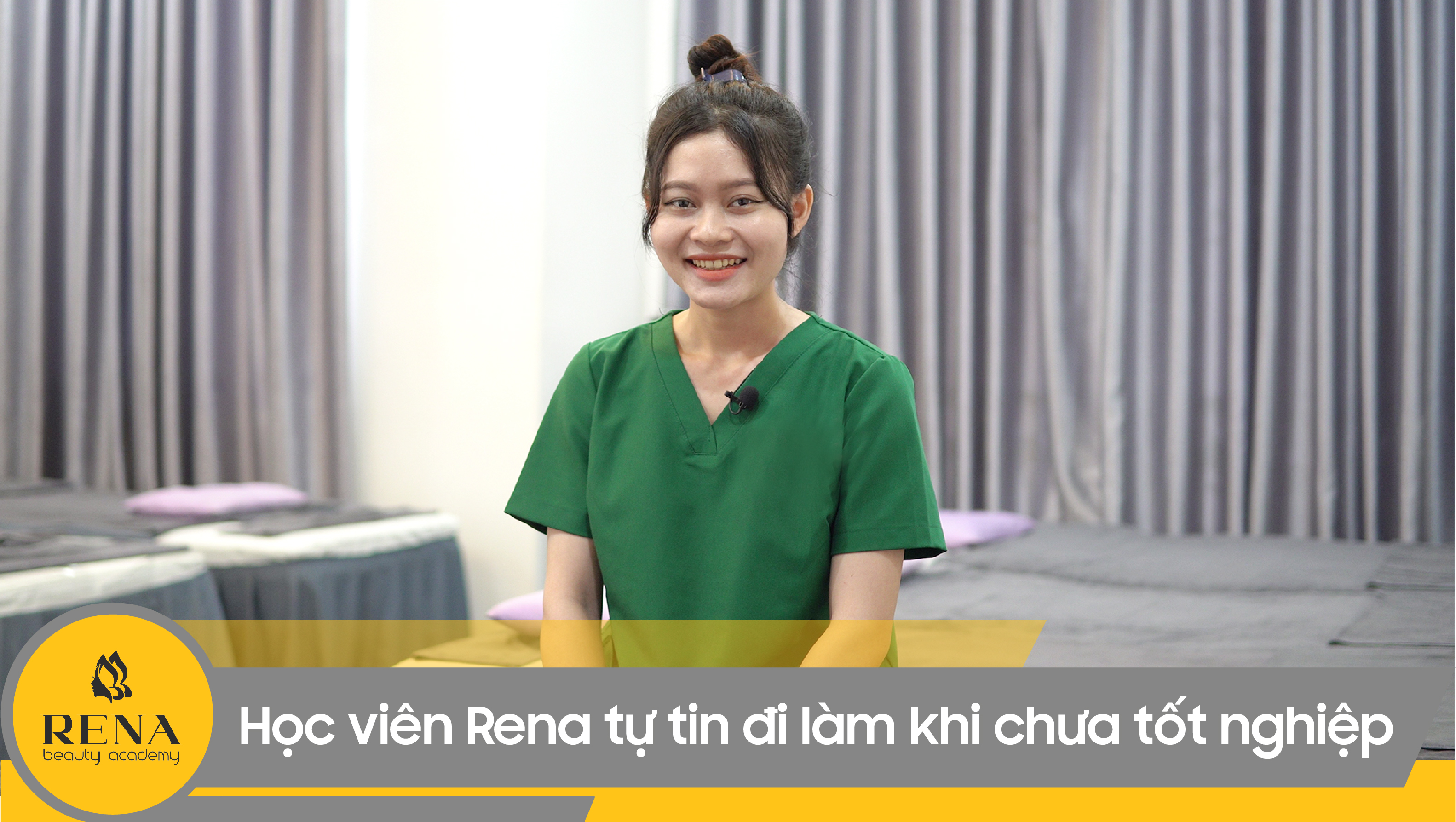 [Góc tự hào] Học viên Rena tự tin đi làm khi chưa tốt nghiệp