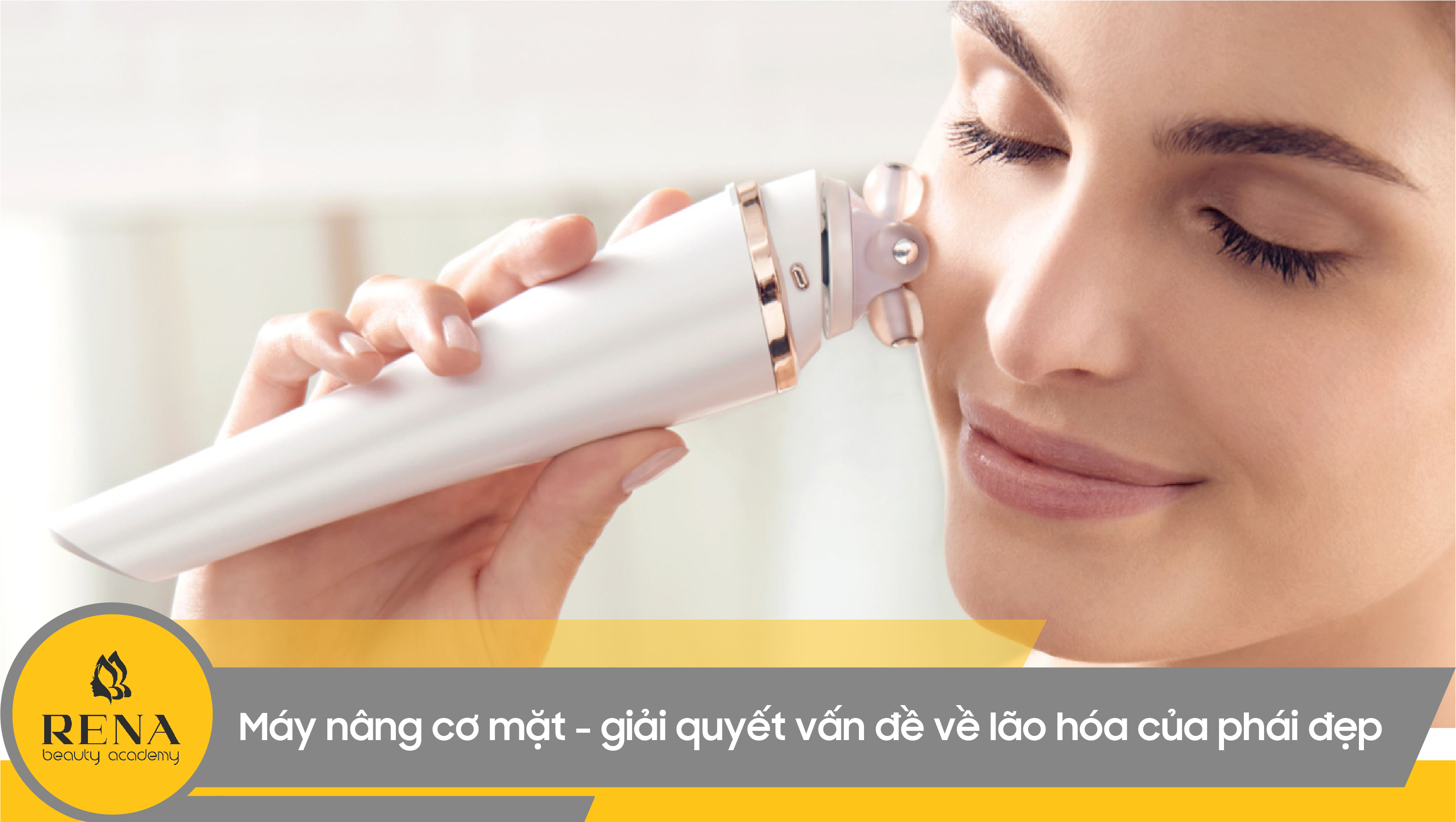 Máy nâng cơ mặt - giải quyết vấn đề về lão hóa của phái đẹp