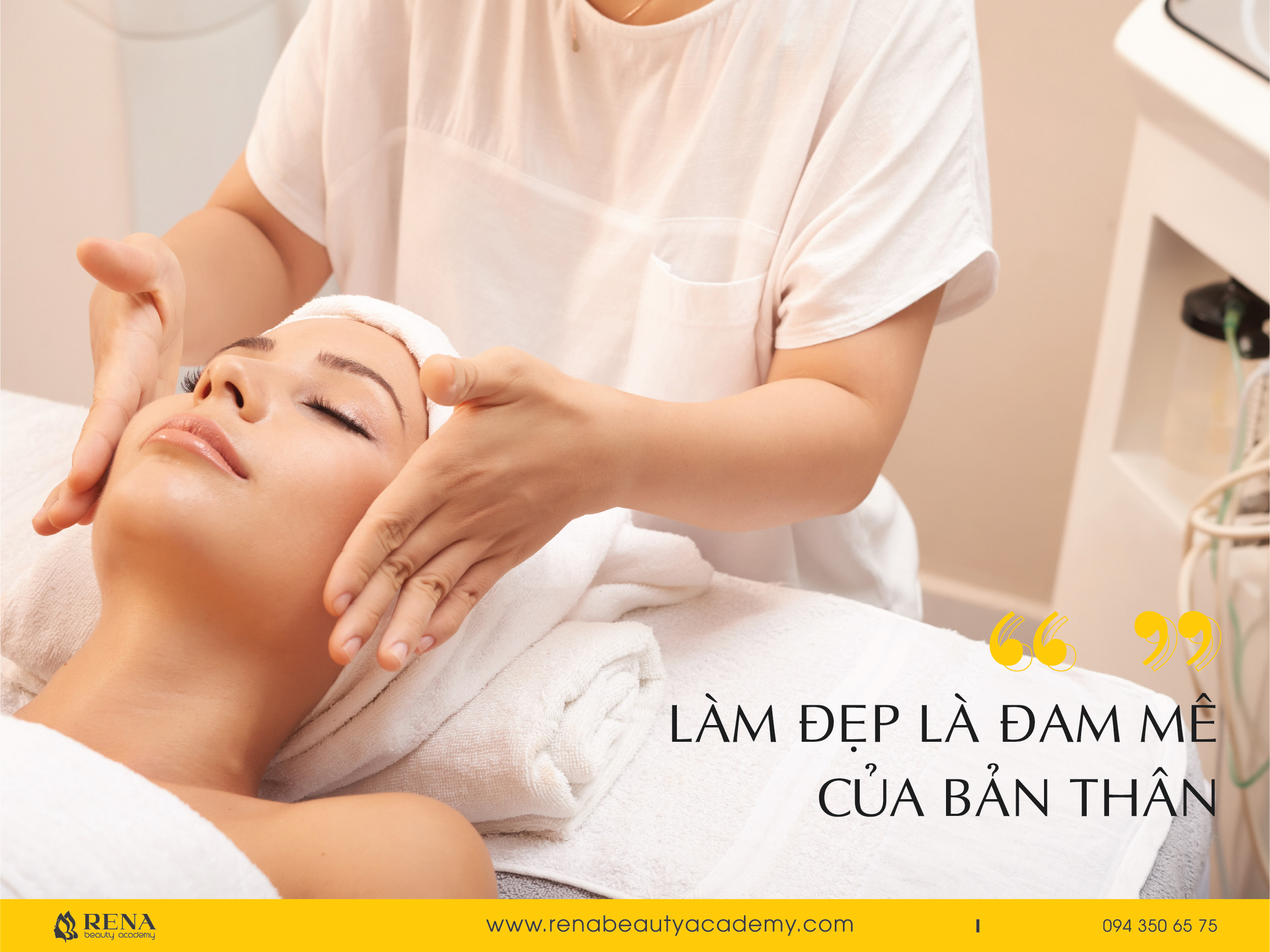 làm đẹp là đam mê của bản thân